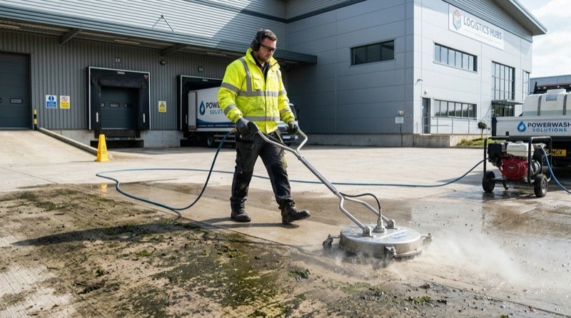Commercial High Pressure Cleaning and Surface Degreasing