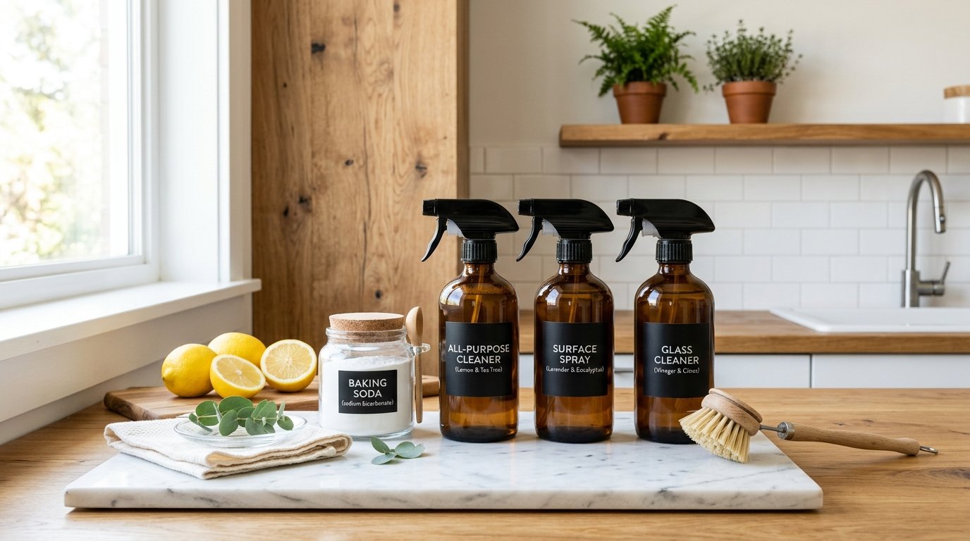 Environmentally responsible eco-friendly commercial cleaning products