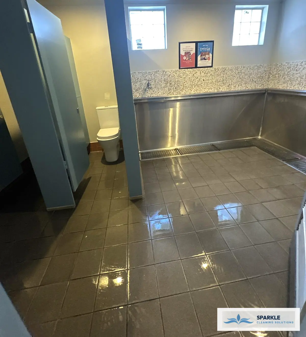 Detailed quality inspection of commercial public amenities and washrooms