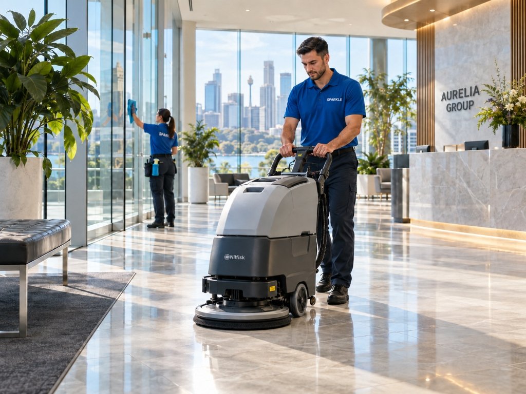 Industrial Warehouse Floor Scrubbing Guide